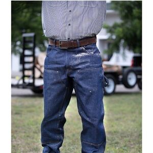 ISO double knee carpenter jeans size 32-35